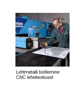 Rinaldo OÜ lehtmetalli töötlemine CNC lehe